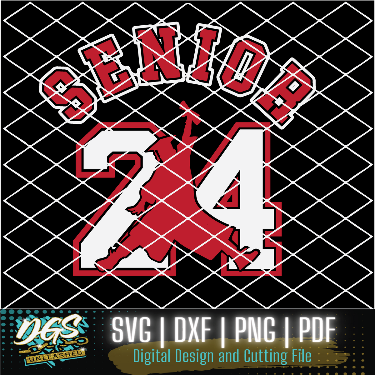 Baseball & Softball Numbers - SVG, DXF, EPS Cut Files