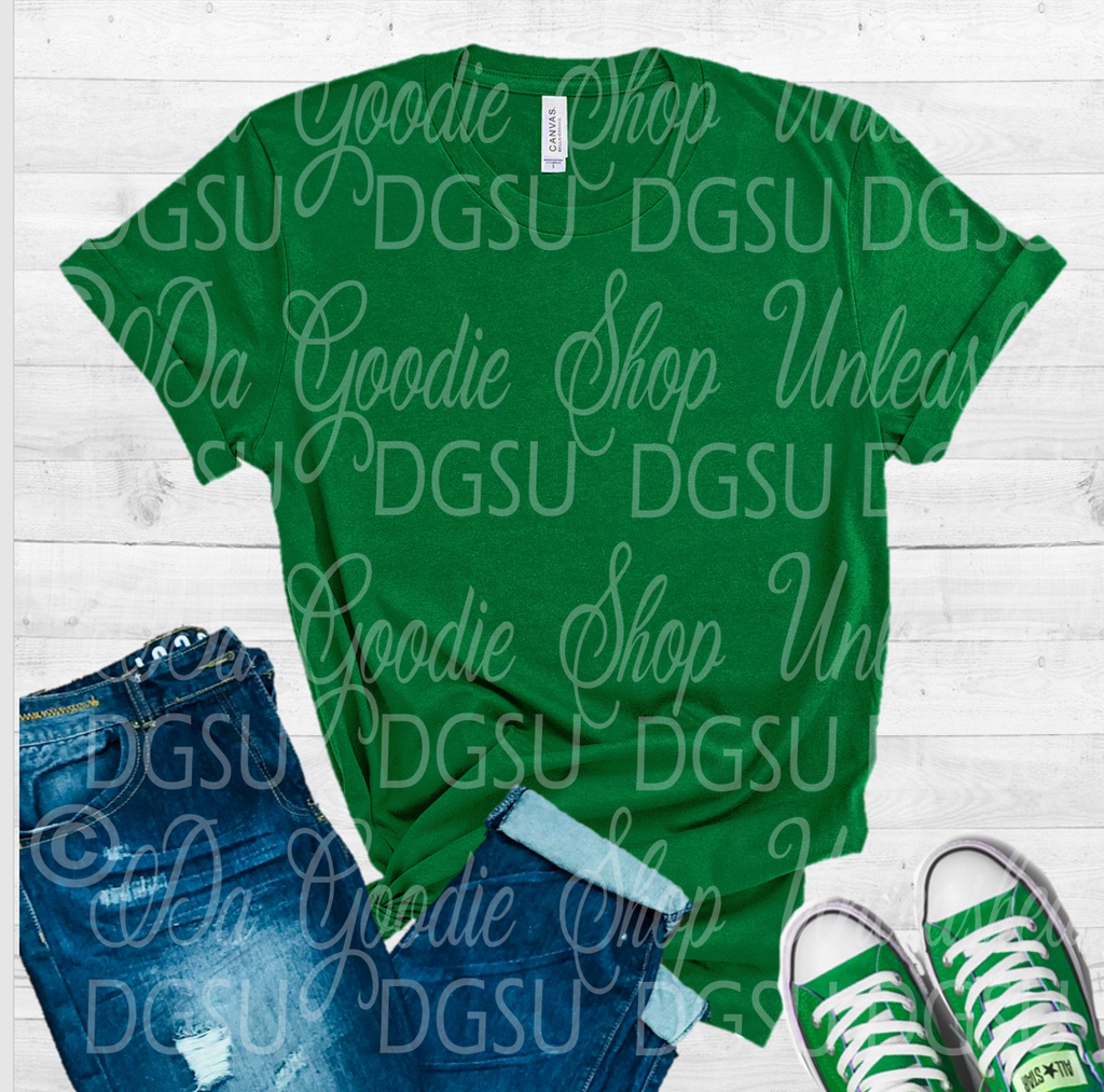 Green Shirt Mockup