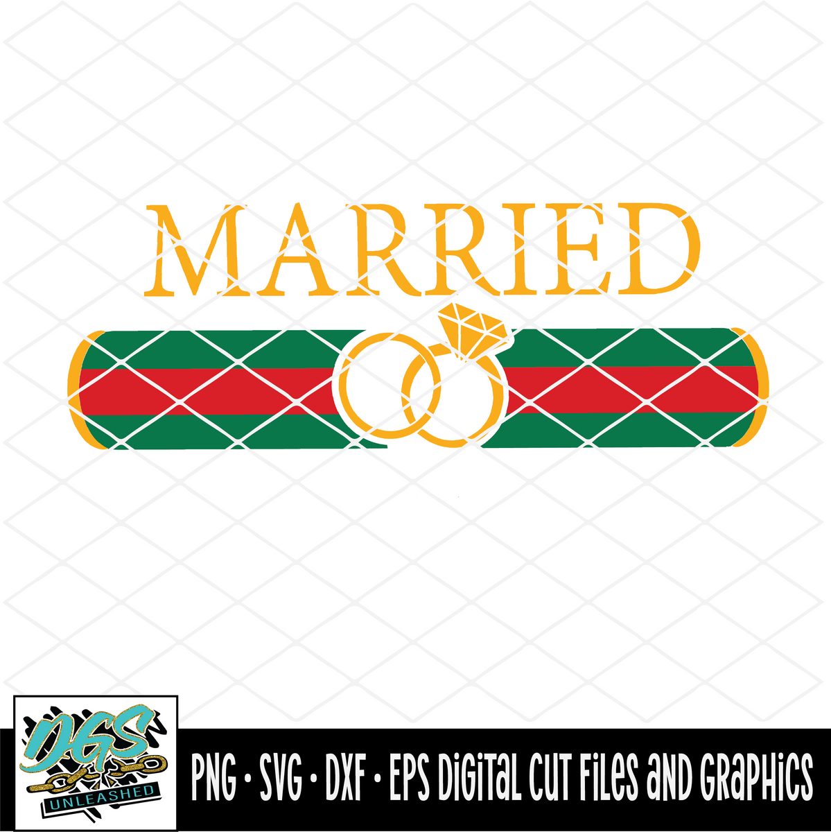 Gucci Pattern SVG, Gucci SVG, DXF, PNG, ESP, Cutting Files For Cricut And  Silhouette