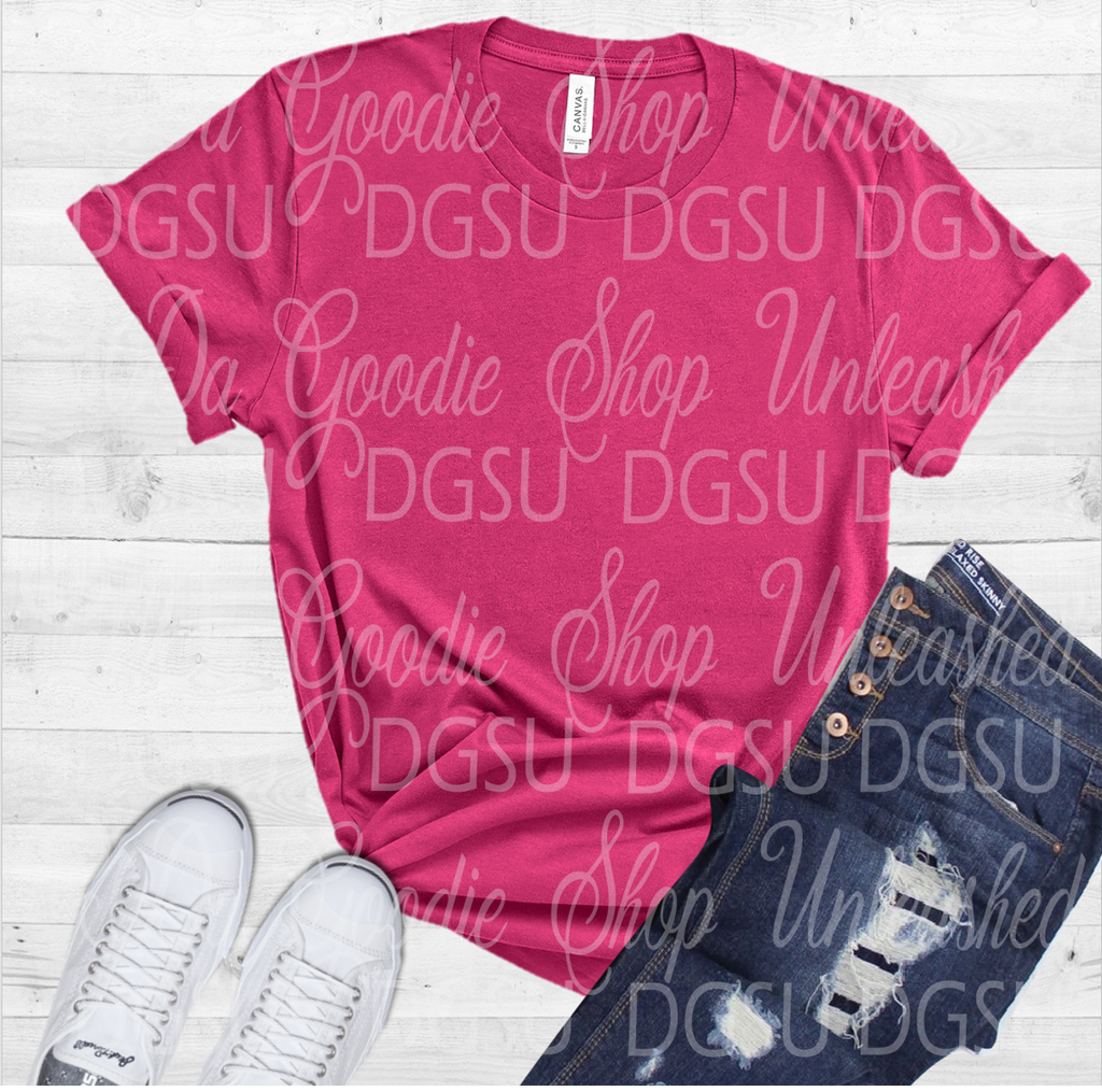 Hot Pink Shirt Mockup