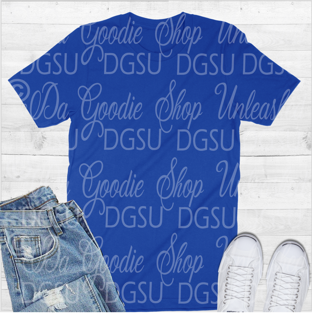 Royal Blue Shirt Mockup