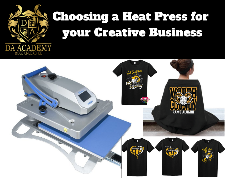Choosing a Heat Press for Your Creative Business
