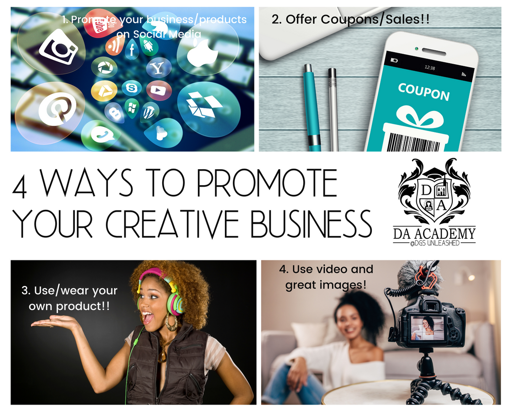 4 Ways to Promote Your Creative Business
