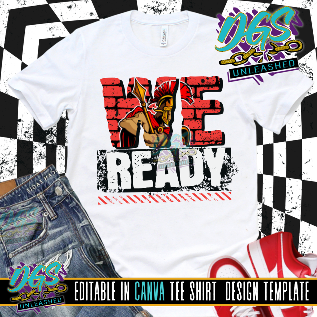 We Ready Editable Canva Template