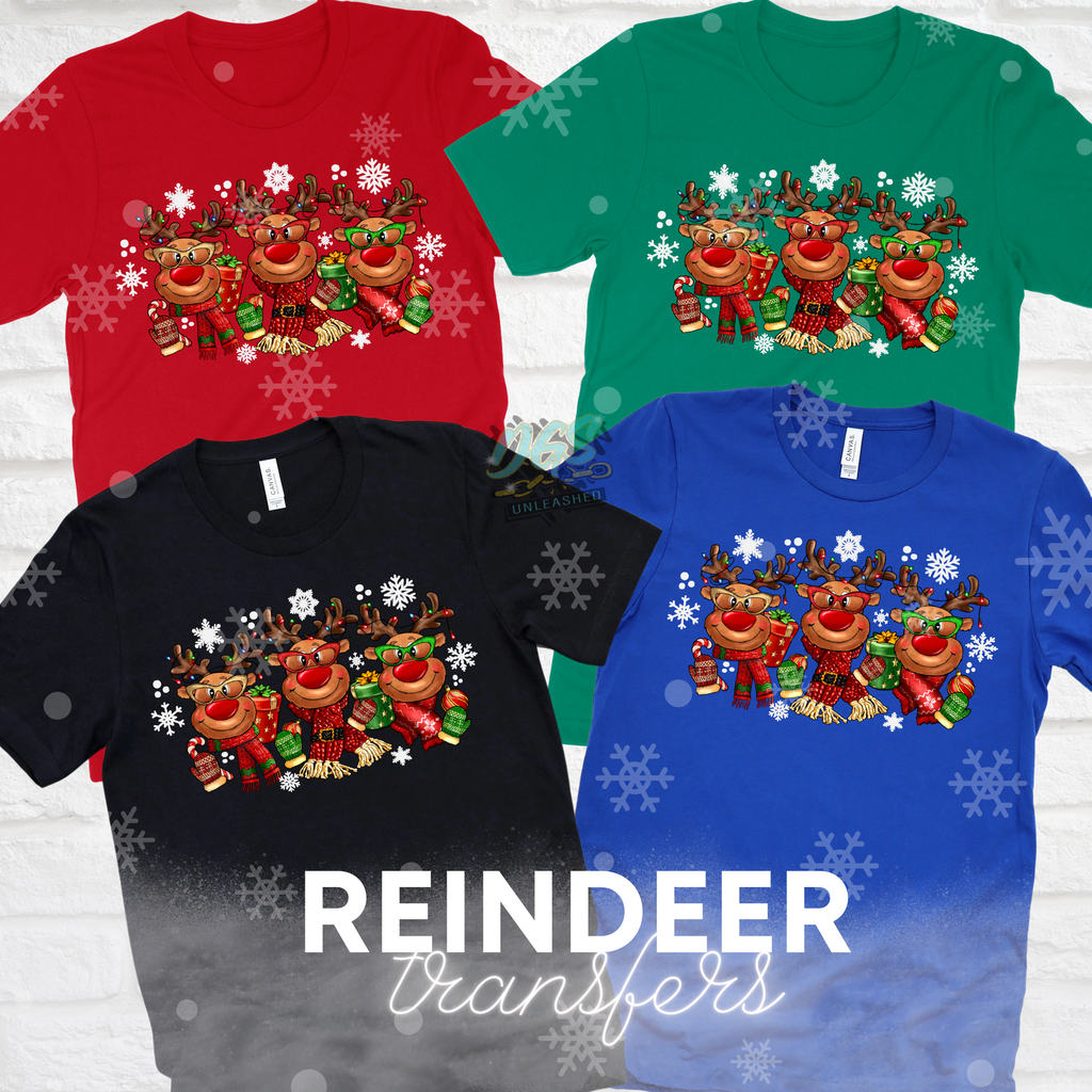 Reindeer Friends (DTF TRANSFER ONLY!!)