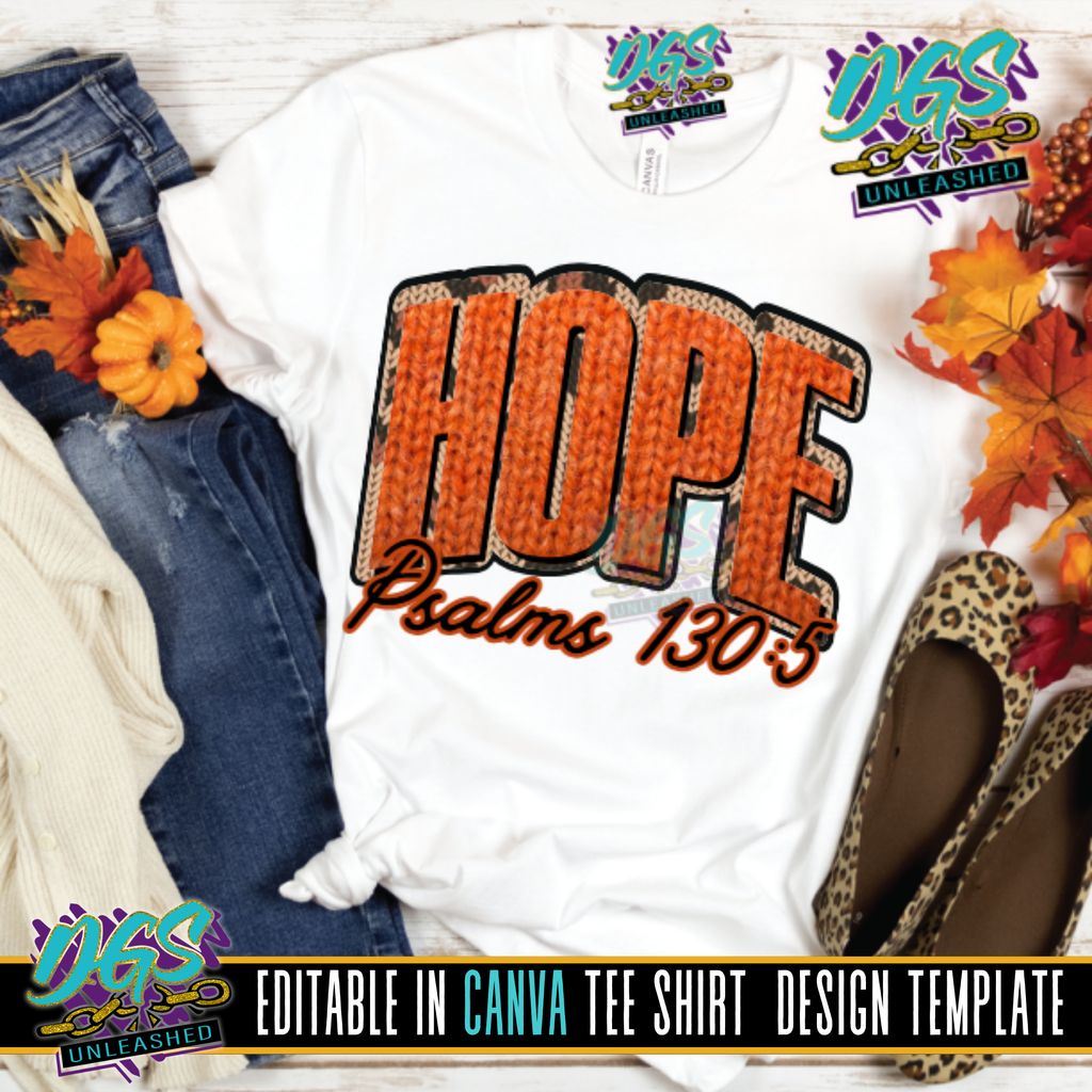 Hope Editable Canva Template