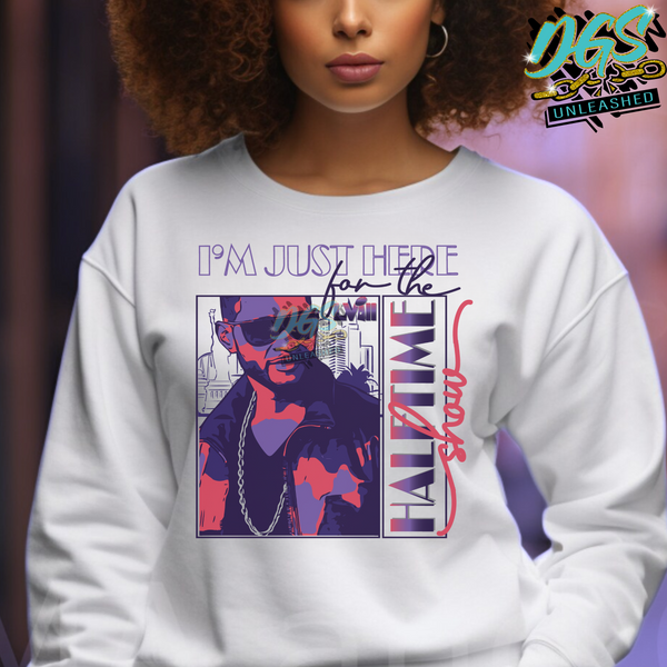 Here for Half Time Show 2024-PNG ONLY Digital Files