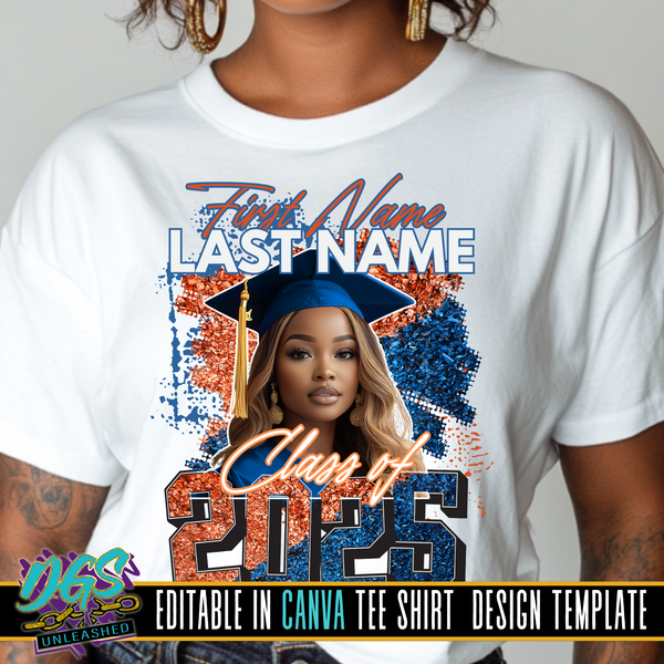 Class of 2025 Editable Canva Template
