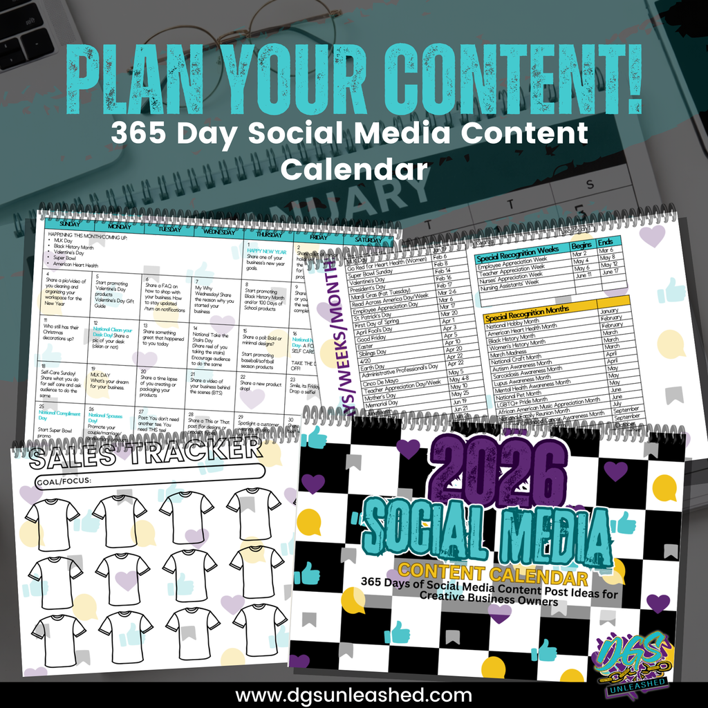 365 Day Social Media Content Calendar for 2026