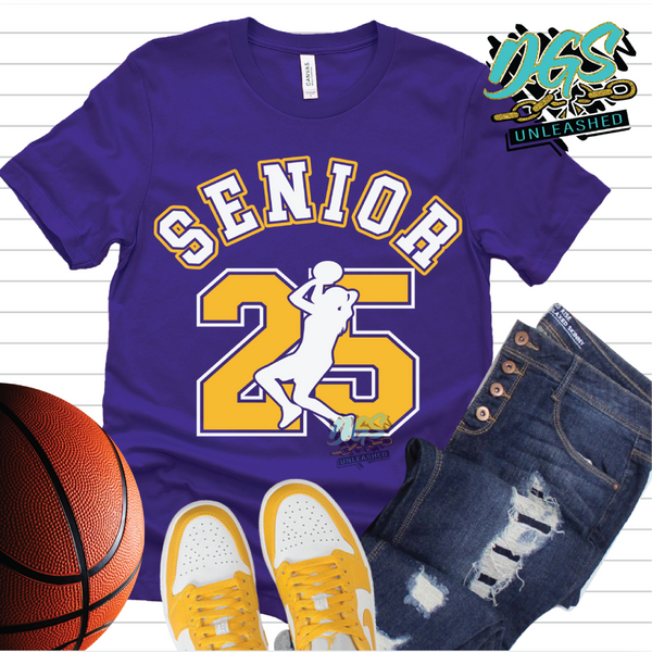 Air Senior 25 Basketball Female SVG, DXF, PNG, and EPS Cricut-Silhouette Instant Digital Download