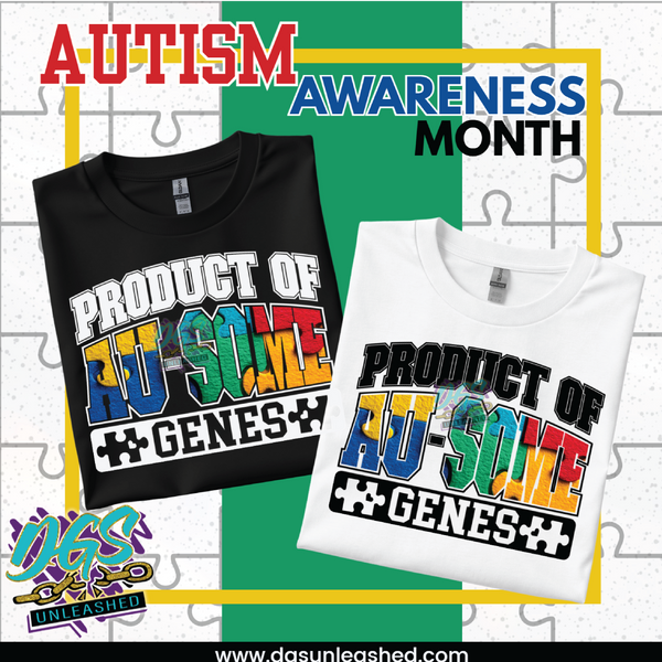 AUsome Genes PNG ONLY Instant Digital Download