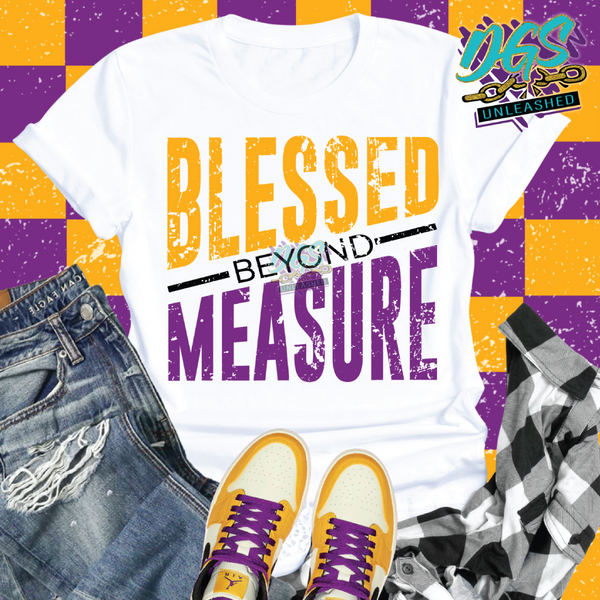 Blessed Beyond Measure SVG, DXF, PNG, and EPS Cricut-Silhouette Instant Digital Download