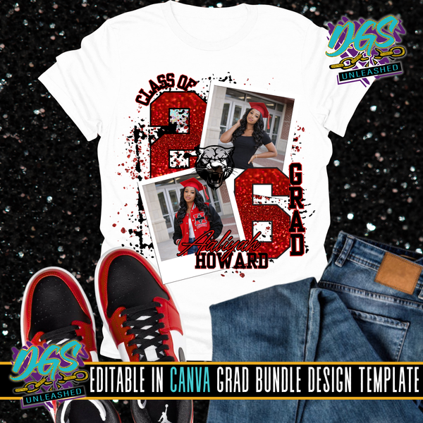 Class of 26 Editable Canva Template