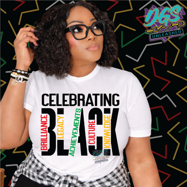 Celebrating Black SVG, DXF, PNG, and EPS Cricut-Silhouette Instant Digital Download