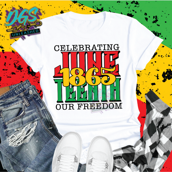Juneteenth 1865 SVG, DXF, PNG, and EPS Cricut-Silhouette Instant Digital Download
