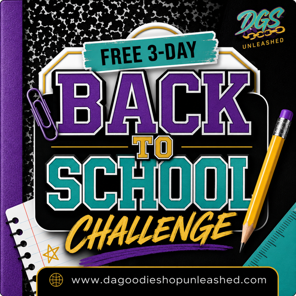 Back to the Bag FREE 3-DAY Back to School Challenge