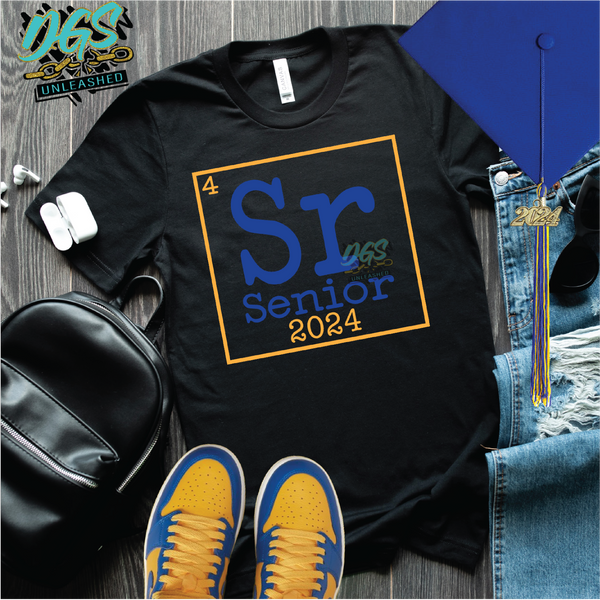 Class Element Senior SVG, DXF, PNG, and EPS Digital Files