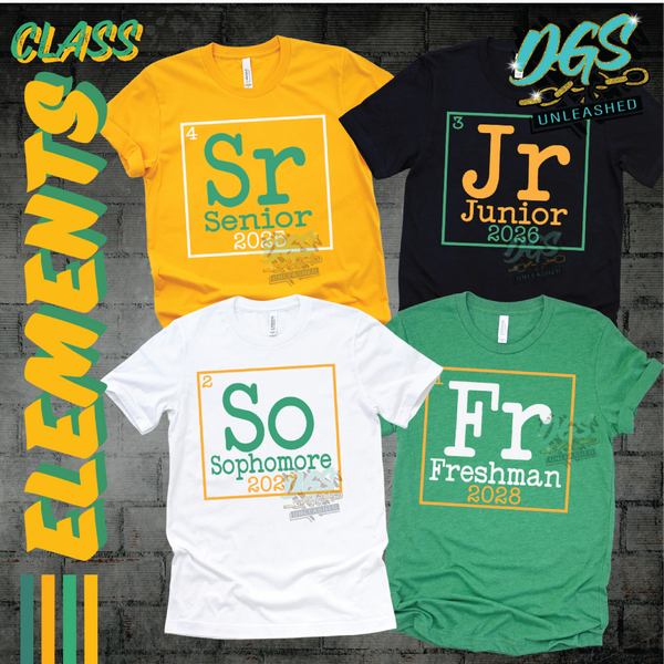 Class Elements 2025 Bundle SVG, DXF, PNG, and EPS Cricut-Silhouette Instant Digital Download