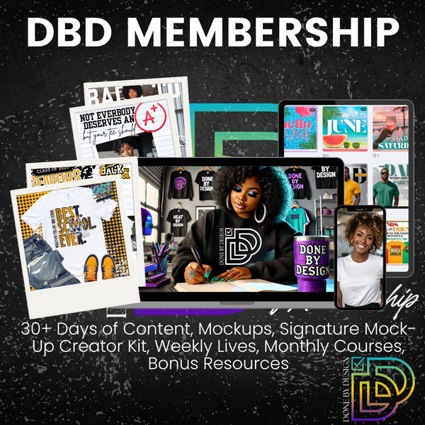 Done by Design Annual Membership-JULY OPEN ENROLLMENT