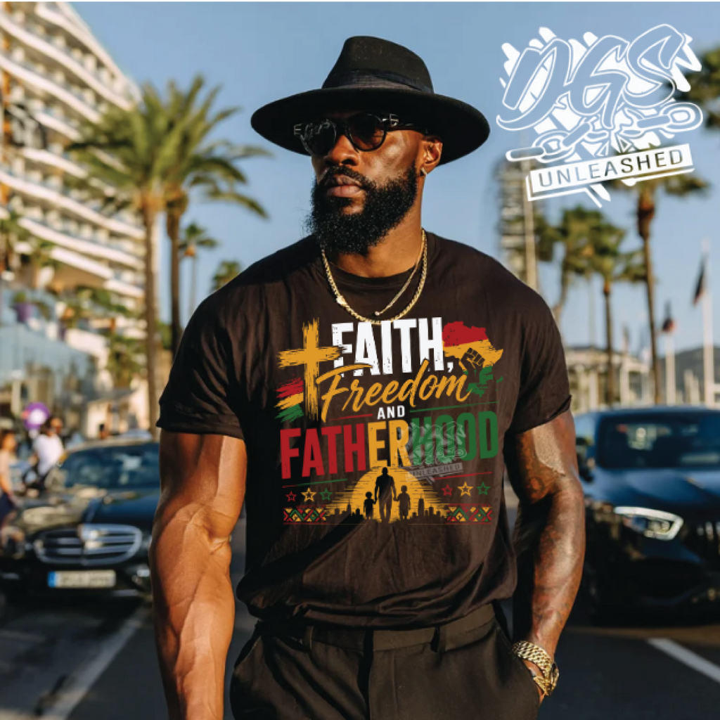 Faith, Freedom, & Fatherhood PNG ONLY Instant Digital Download