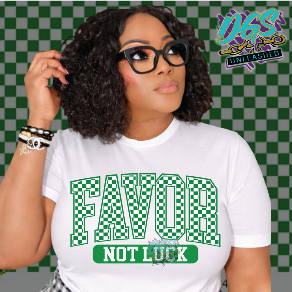 Favor Not Luck PNG Instant Digital Download
