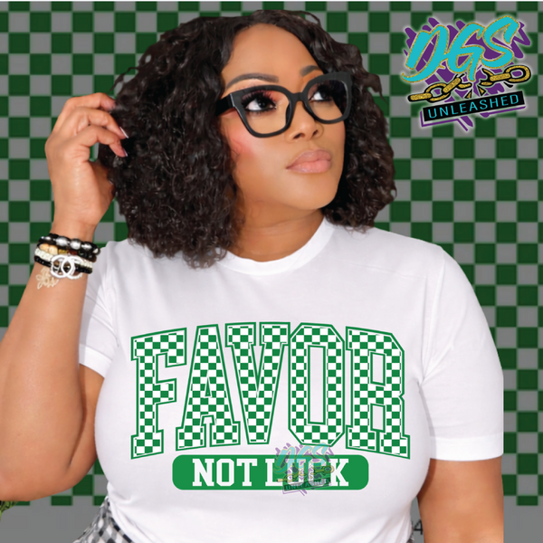 Favor Not Luck PNG Instant Digital Download