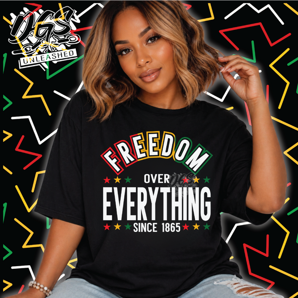 Freedom over Everything SVG, DXF, EPS, PNG Instant Digital Download