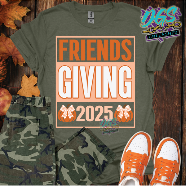 Friendsgiving 2025 SVG, DXF, PNG, and EPS Cricut-Silhouette Instant Digital Download
