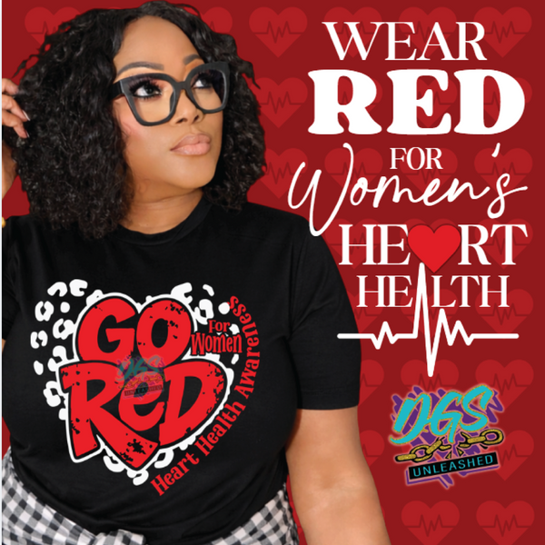 Go Red for Women SVG, DXF, PNG, and EPS Cricut-Silhouette Instant Digital Download (Copy)