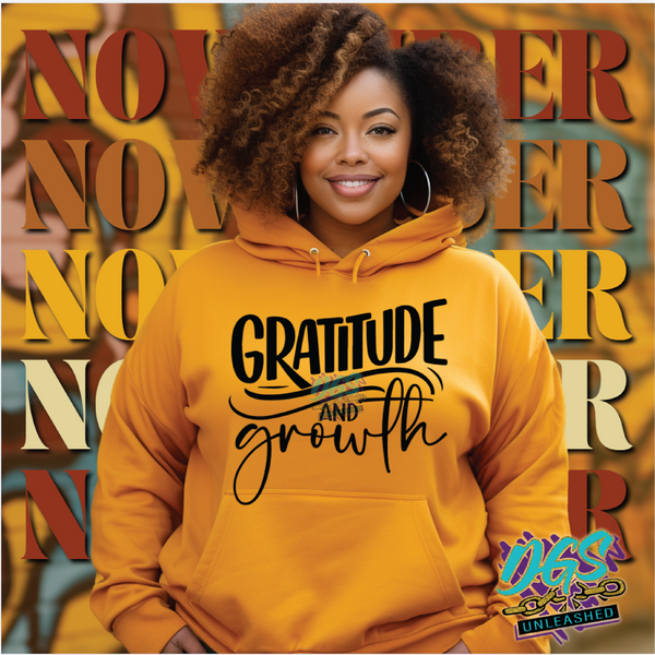 Gratitude and Growth SVG, DXF, PNG, and EPS Cricut-Silhouette Instant Digital Download