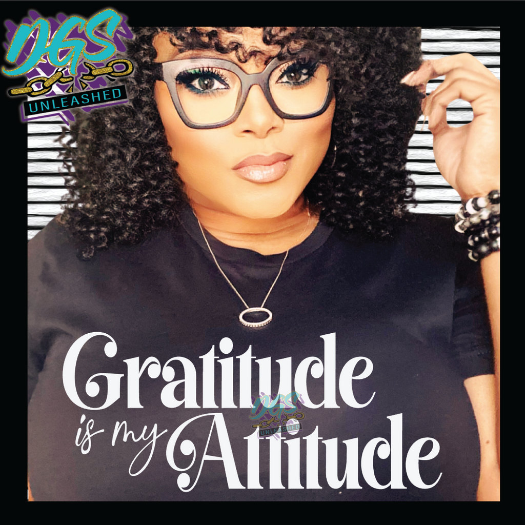 Gratitude is my Attitude SVG, DXF, PNG, and EPS Cricut-Silhouette Instant Digital Download