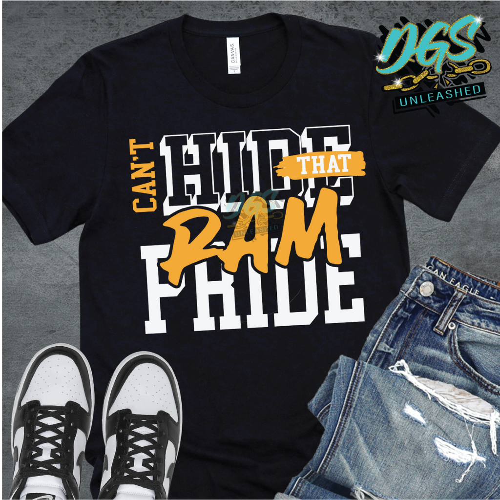 Can't Hide Pride-Rams SVG, DXF, PNG, and EPS Cricut-Silhouette Instant Digital Download