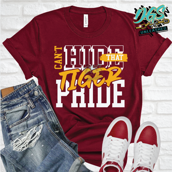 Can't Hide Pride-Tigers SVG, DXF, PNG, and EPS Cricut-Silhouette Instant Digital Download