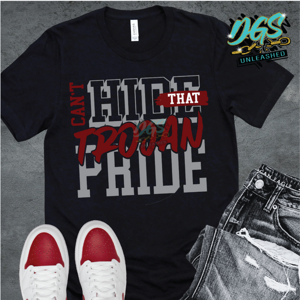 Can't Hide Pride-Trojans SVG, DXF, PNG, and EPS Cricut-Silhouette Instant Digital Download