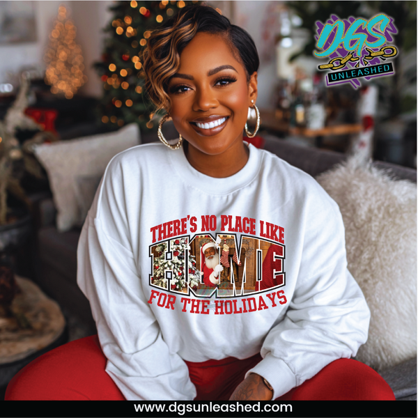 There is No Place Like Home for the Holidays PNG Instant Digital Download