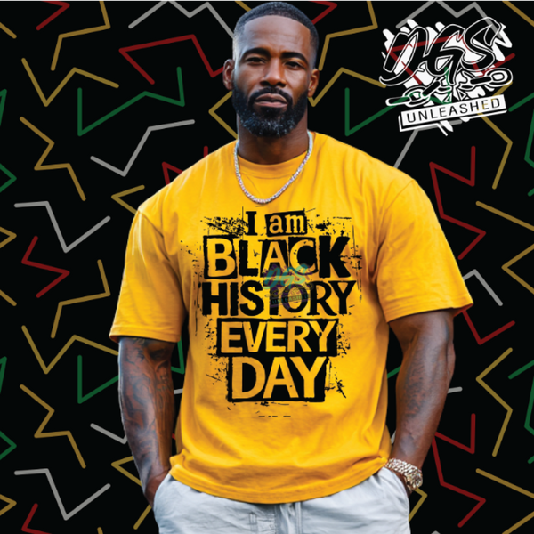 I Am Black History EveryDay PNG Instant Digital Download (Copy)