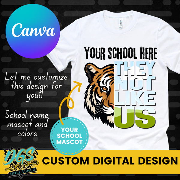 "They Not Like Us" Custom Digital Design Service