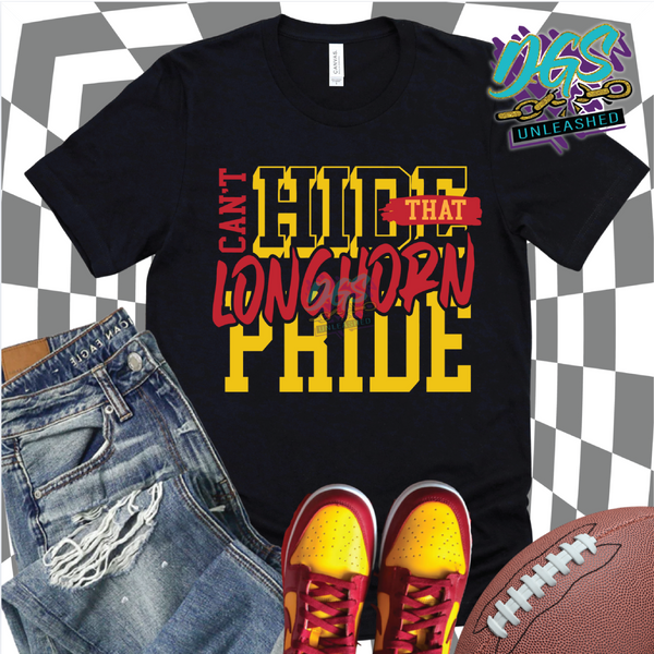 Longhorn Pride SVG, DXF, PNG, and EPS Cricut-Silhouette Instant Digital Download