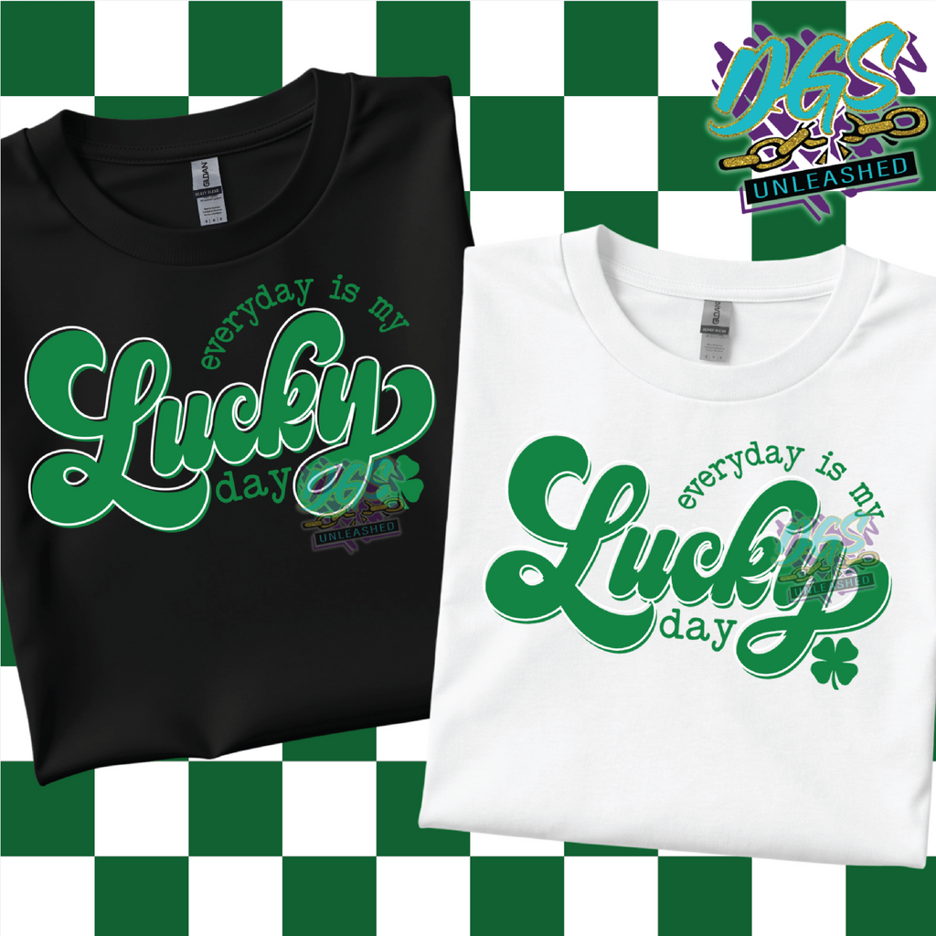 Lucky Day Every Day SVG, DXF, EPS, PNG Instant Digital Download