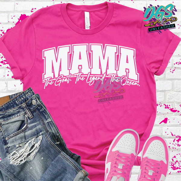 Mama the Queen SVG, DXF, PNG, and EPS Cricut-Silhouette Instant Digital Download