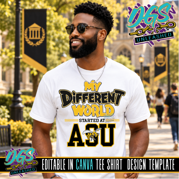 My Different World Editable Canva Templates