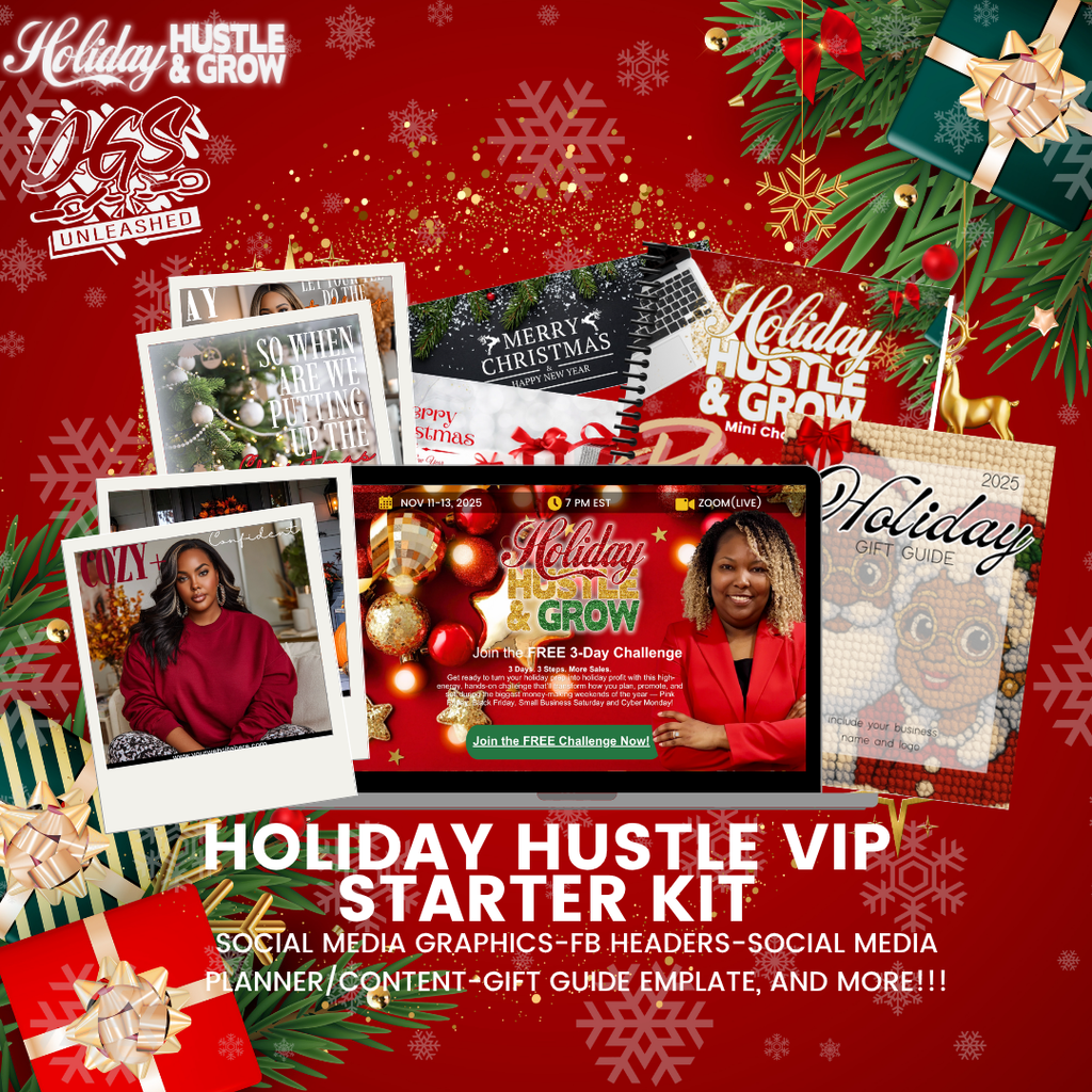 Holiday Hustle and Grow VIP Starter Kit 2025