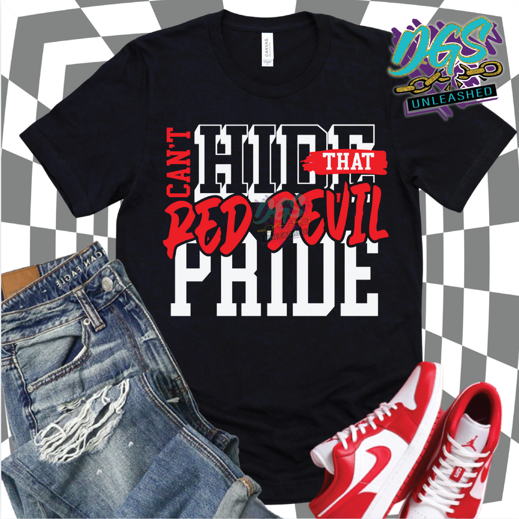 Red Devil Pride SVG, DXF, PNG, and EPS Cricut-Silhouette Instant Digital Download