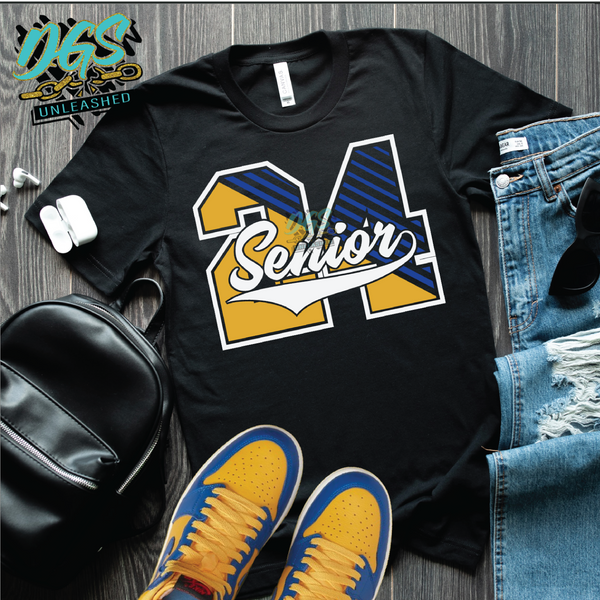 Senior 24-2 SVG, DXF, PNG, and EPS Digital Files