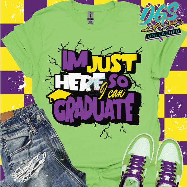 So I Can Graduate SVG, DXF, PNG, and EPS Cricut-Silhouette Instant Digital Download