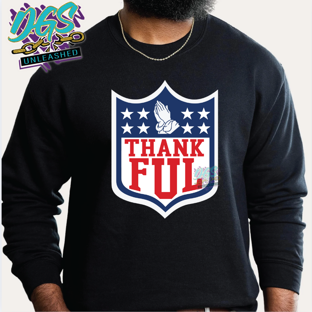 ThankFUL male SVG, DXF, PNG, and EPS Cricut-Silhouette Instant Digital Download