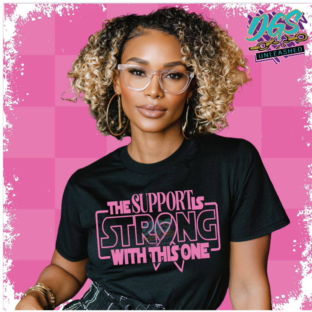 The Support is Strong SVG, DXF, PNG, and EPS Cricut-Silhouette Instant Digital Download