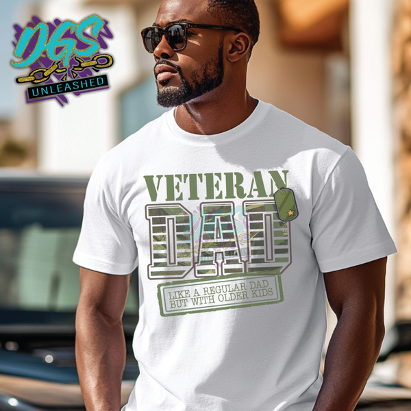 Veteran Dad PNG ONLY Instant Digital Download