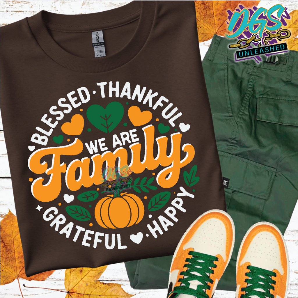 We Are Family SVG, DXF, PNG, and EPS Cricut-Silhouette Instant Digital Download