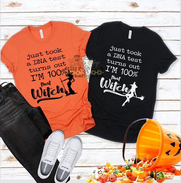 One Hundred Percent, 100% That Witch, Halloween, Witch SVG, PNG, DXF, EPS-Instant Digital Download